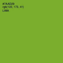 #7AAD29 - Lima Color Image