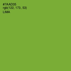 #7AAD35 - Lima Color Image