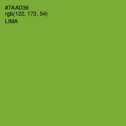 #7AAD36 - Lima Color Image