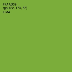 #7AAD39 - Lima Color Image