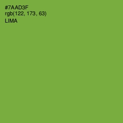 #7AAD3F - Lima Color Image