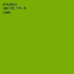 #7AAE04 - Lima Color Image