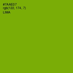 #7AAE07 - Lima Color Image