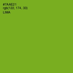 #7AAE21 - Lima Color Image