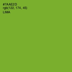 #7AAE2D - Lima Color Image