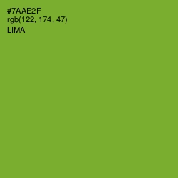 #7AAE2F - Lima Color Image