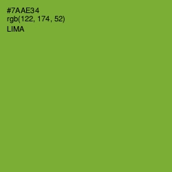 #7AAE34 - Lima Color Image