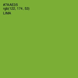 #7AAE35 - Lima Color Image