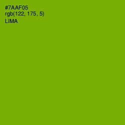 #7AAF05 - Lima Color Image