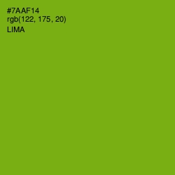 #7AAF14 - Lima Color Image