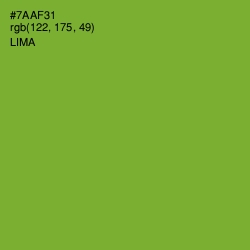 #7AAF31 - Lima Color Image