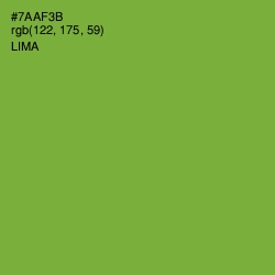 #7AAF3B - Lima Color Image