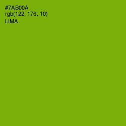 #7AB00A - Lima Color Image