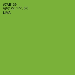 #7AB139 - Lima Color Image