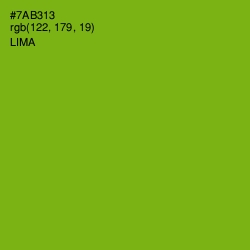 #7AB313 - Lima Color Image