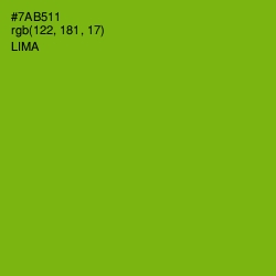 #7AB511 - Lima Color Image