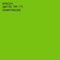 #7AC211 - Chartreuse Color Image