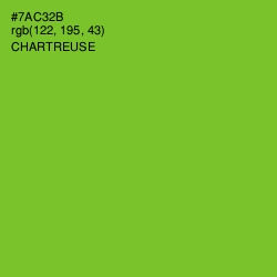 #7AC32B - Chartreuse Color Image