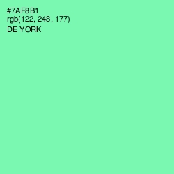 #7AF8B1 - De York Color Image