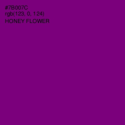 #7B007C - Honey Flower Color Image