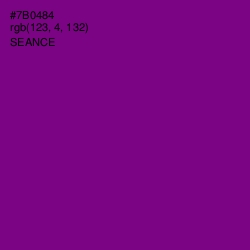 #7B0484 - Seance Color Image