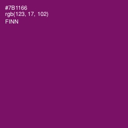 #7B1166 - Finn Color Image
