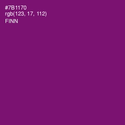 #7B1170 - Finn Color Image