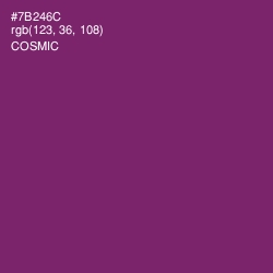 #7B246C - Cosmic Color Image