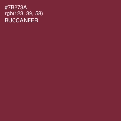 #7B273A - Buccaneer Color Image