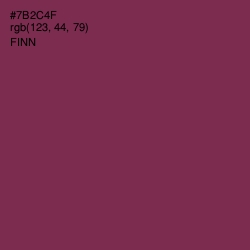 #7B2C4F - Finn Color Image