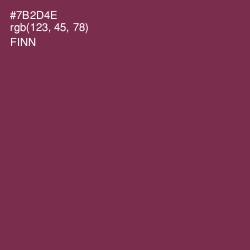 #7B2D4E - Finn Color Image