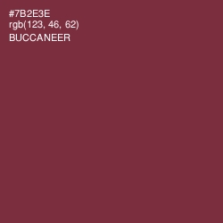 #7B2E3E - Buccaneer Color Image