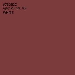 #7B3B3C - Quincy Color Image