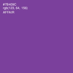 #7B409C - Affair Color Image