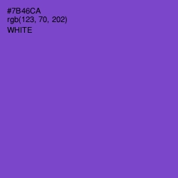 #7B46CA - Fuchsia Blue Color Image