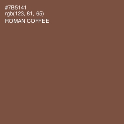 #7B5141 - Roman Coffee Color Image