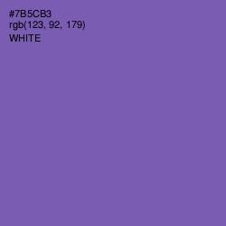 #7B5CB3 - Studio Color Image