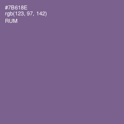 #7B618E - Rum Color Image