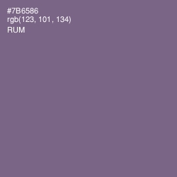 #7B6586 - Rum Color Image