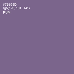 #7B658D - Rum Color Image