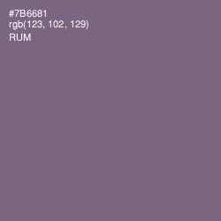 #7B6681 - Rum Color Image