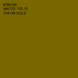 #7B6700 - Yukon Gold Color Image