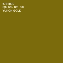 #7B6B0D - Yukon Gold Color Image