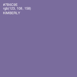 #7B6C9E - Kimberly Color Image