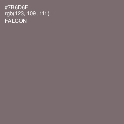 #7B6D6F - Falcon Color Image