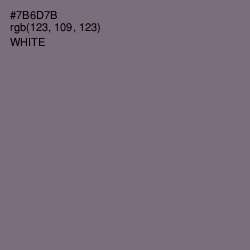 #7B6D7B - Fedora Color Image