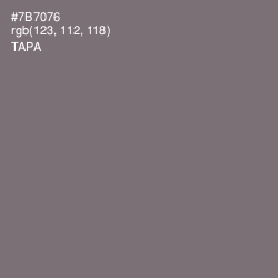 #7B7076 - Tapa Color Image