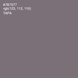 #7B7077 - Tapa Color Image