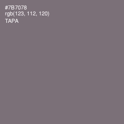 #7B7078 - Tapa Color Image