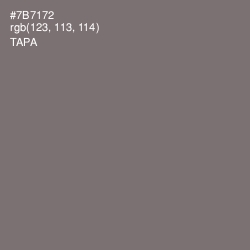 #7B7172 - Tapa Color Image